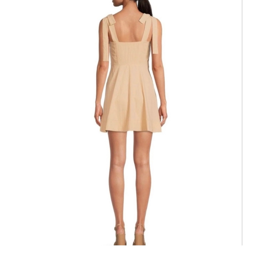 Gianni Bini Everly Bustier Sweetheart Neck Sleeveless Tie Shoulder A-Line Dress
